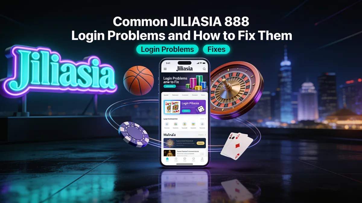 Common JILIASIA 888 Login Problems and How to Fix Them for players in the Philippines